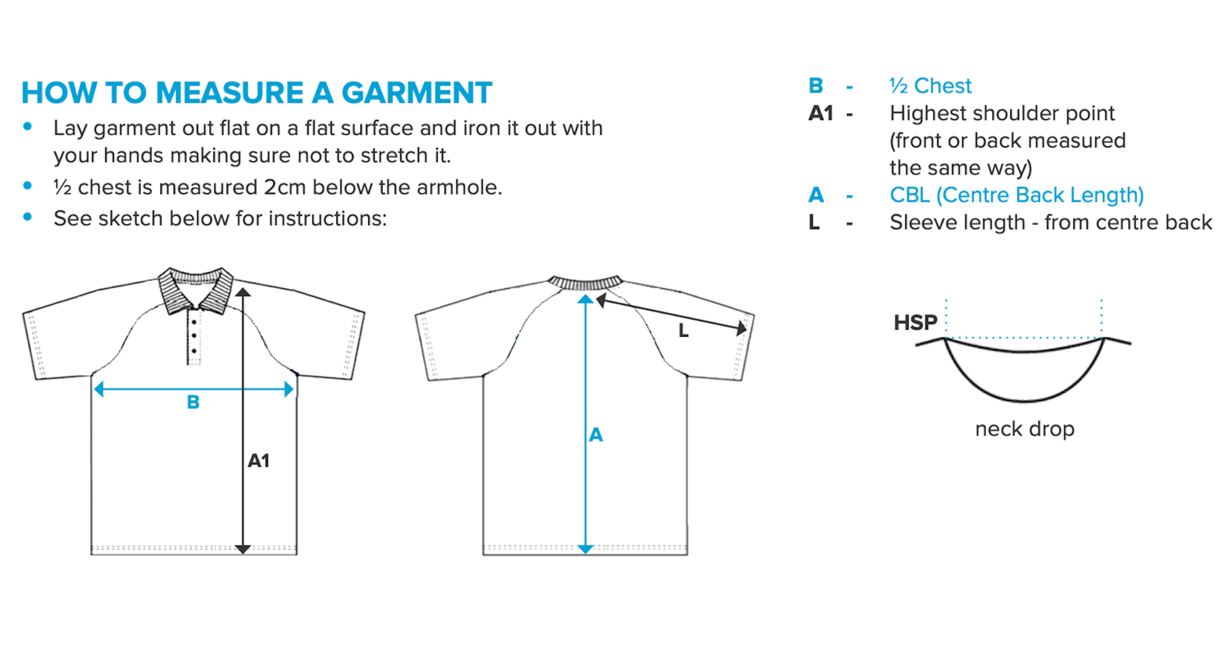 International Tolerances on Clothing