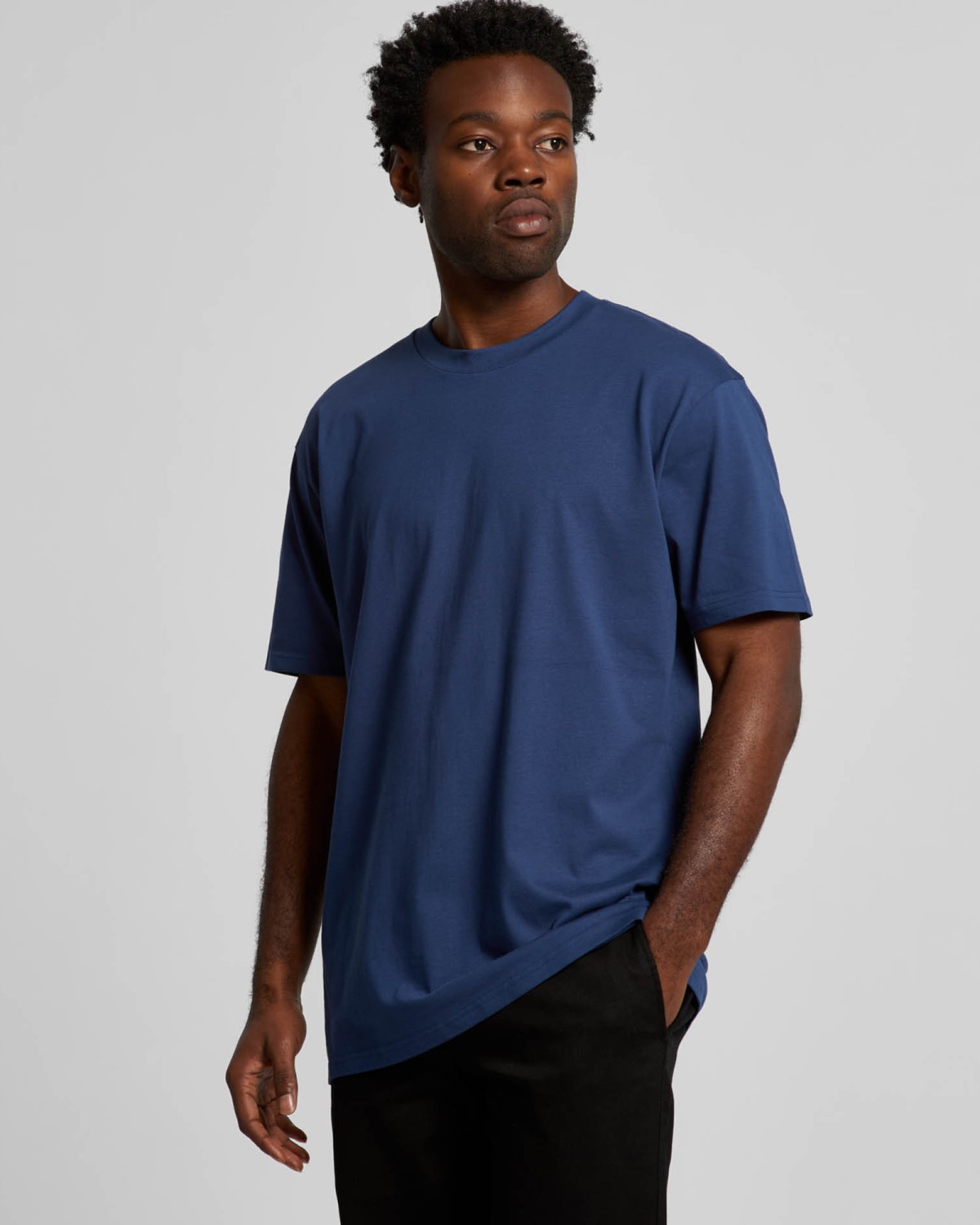 Blue Generation Men's Colorblock Tee - BLU-X-DRI, 100% Polyester, Antimicrobial, Sizes S-6XL (Royal, XL) - View #9