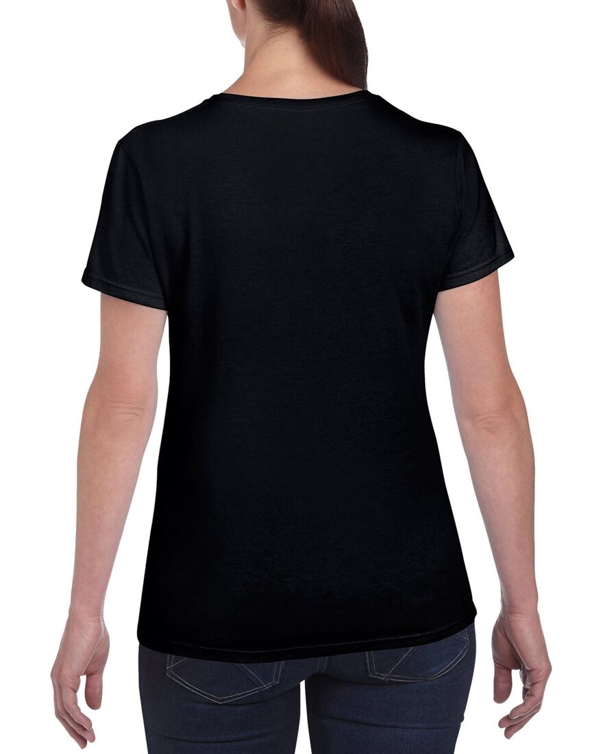 5000L Ladies T-Shirt Black Back